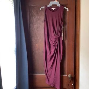 New with tags Nine Britton brushed knit midi dress